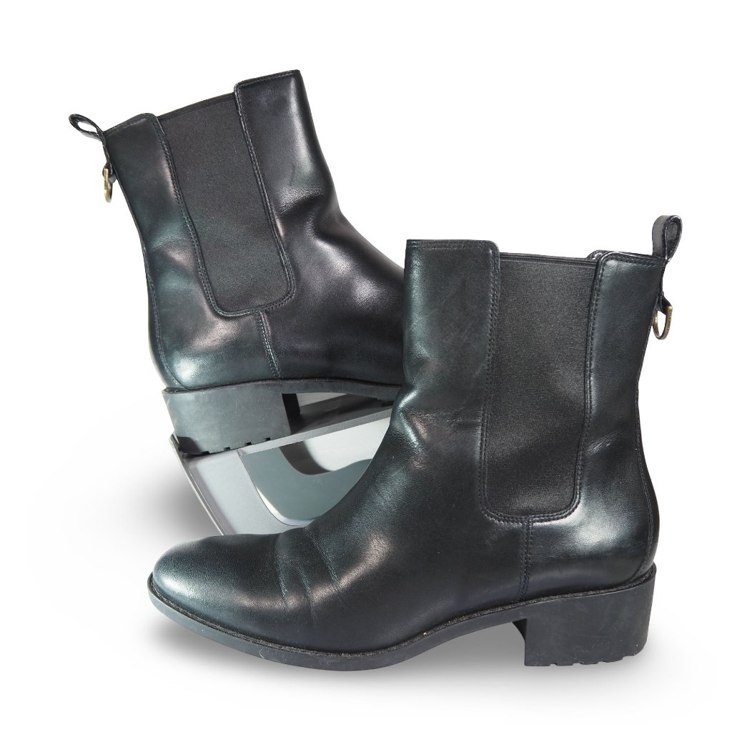 Cole Haan Daryl Short Leather Chelsea Boots Women's 9.5b W06094 Waterproof